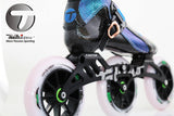125mm speed skate. Three big wheels.